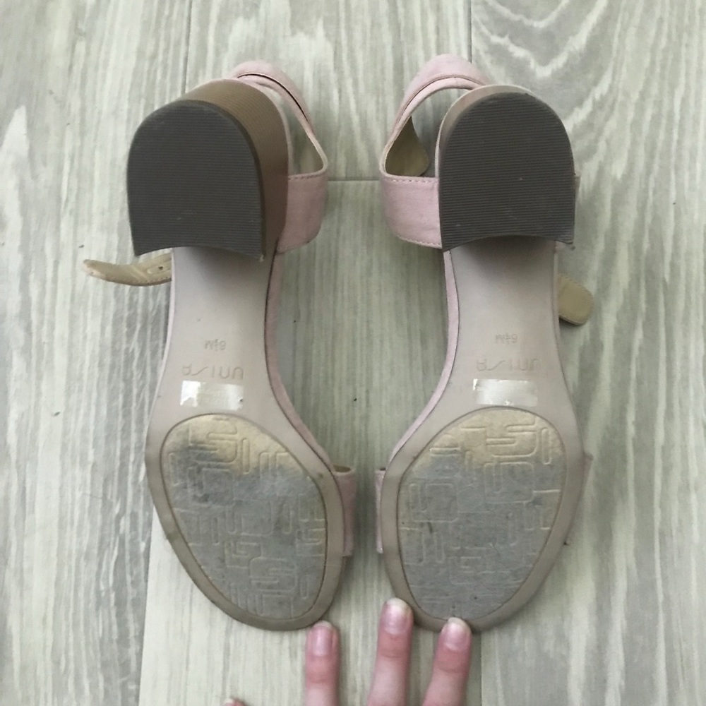 Light Pink Unisa Sandals with Heel - Picture 4 of 5